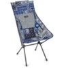 Helinox Sunset Chair - Campingstoel - Blue Bandanna Quilt / Zwart -Buitenuitrusting helinox sunset chair blue bandanna quilt black 11189 01 1405341