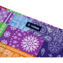 Helinox Table One Hard Top L - Campingtafel - Rainbow Bandana / Zwart -Buitenuitrusting helinox table one hard top l rainbow bandana black 13872 05 1405376