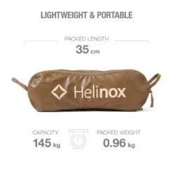 Helinox Chair One - Campingstoel - Coyote Tan / Zwart -Buitenuitrusting helinox191001r1chair onecoyote tanangle front b 973940