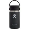 Hydro Flask 12 Oz Wide Mouth Isoleerfles + Flex Sip Dop - 354 Ml - Black 1 Hydro Flask 12 Oz Wide Mouth Isoleerfles + Flex Sip Dop - 354 Ml - Black -Buitenuitrusting hydro flask 12 oz wide mouth flex sip black 823506