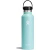 Hydro Flask 21 Oz Standard Mouth Isoleerfles + Flex Dop - 621ml - Dew -Buitenuitrusting hydro flask 21oz standard mouth insulated bottle flex cap 621 dew 2 1443741