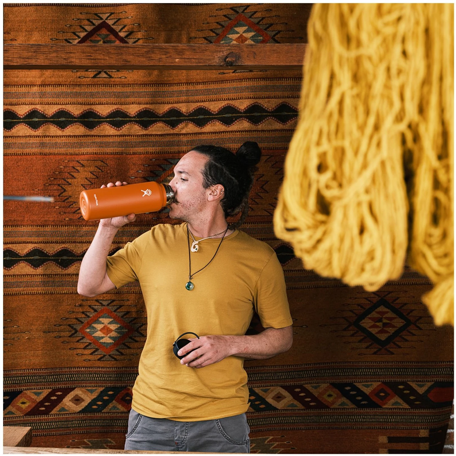 Hydro Flask 40 Oz Wide Mouth Isoleerfles + Flex Dop - 1182 Ml - Dew 8 Hydro Flask 40 Oz Wide Mouth Isoleerfles + Flex Dop - 1182 Ml - Dew - Afbeelding 6