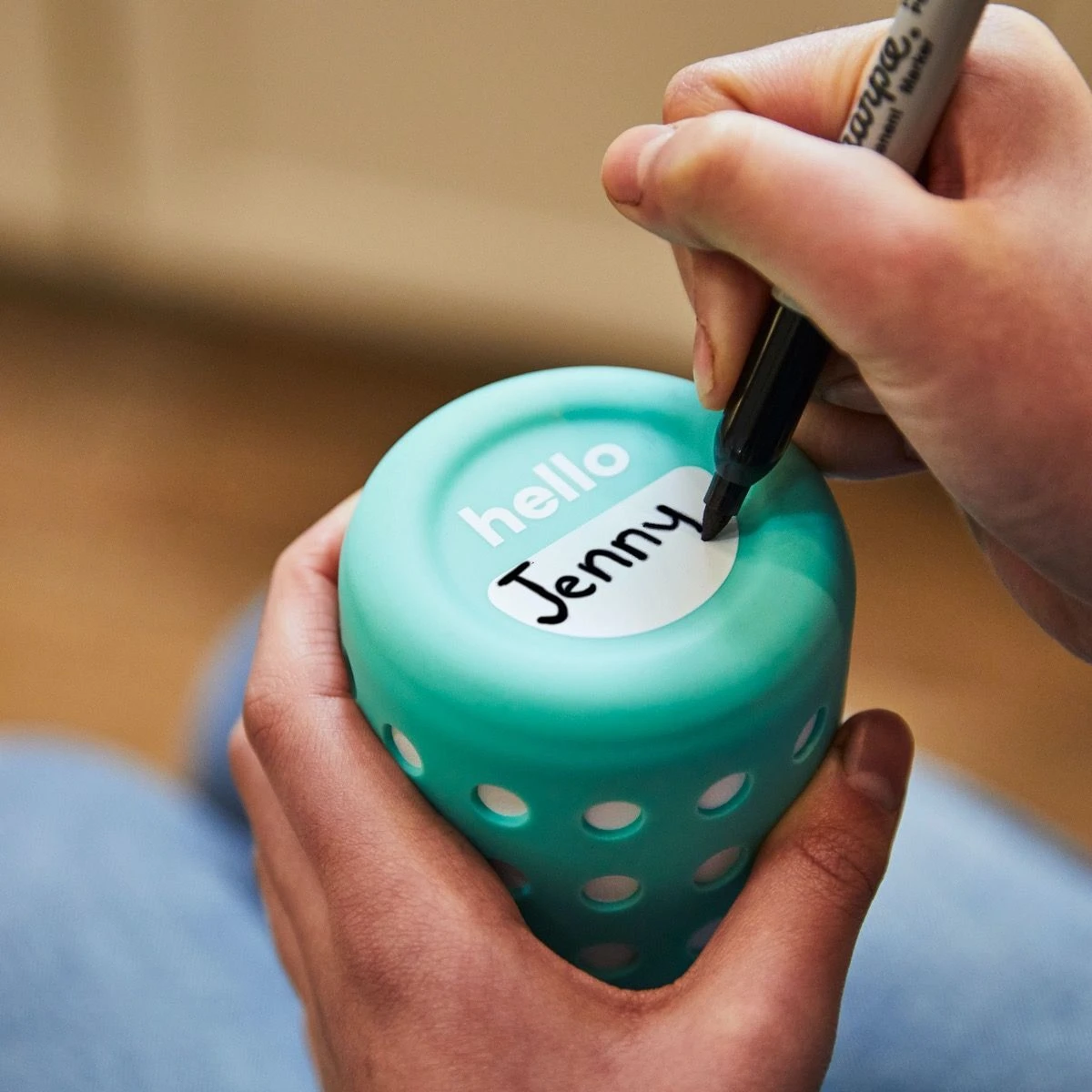 Hydro Flask 12 Oz Kids Wide Mouth Isoleerfles + Straw Lid - 355ml - Lake 5 Hydro Flask 12 Oz Kids Wide Mouth Isoleerfles + Straw Lid - 355ml - Lake - Afbeelding 3