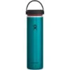 Hydro Flask 24 Oz Lightweight Wide Mouth Trail Series - Insulated Bottle - 710 Ml - Celestine -Buitenuitrusting hydroflask 24oz lightweight wide mouth trail series insulated bottle 710ml celestine 1 1202652
