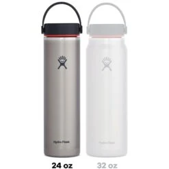 Hydro Flask 24 Oz Lightweight Wide Mouth Trail Series - Insulated Bottle - 710 Ml - Celestine -Buitenuitrusting hydroflask 24oz lightweight wide mouth trail series insulated bottle 710ml celestine 2 1202654