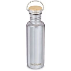 Klean Kanteen Reflect Drinkfles Met Bamboo Cap 532 Ml - Mirrored Stainless