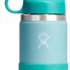 Hydro Flask 12 Oz Kids Wide Mouth Isoleerfles + Straw Lid - 355ml - Dew -Buitenuitrusting kids wide mouth 12oz w12bswbb 4 1493972