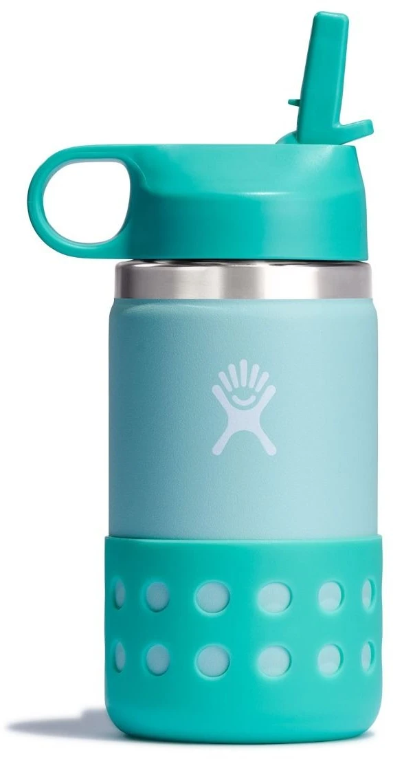 Hydro Flask 12 Oz Kids Wide Mouth Isoleerfles + Straw Lid - 355ml - Dew 3 Hydro Flask 12 Oz Kids Wide Mouth Isoleerfles + Straw Lid - 355ml - Dew