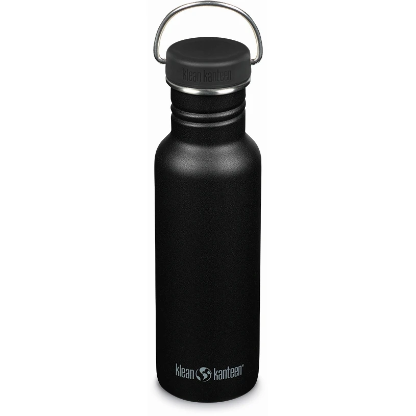 Klean Kanteen Classic Drinkfles Met Loop Cap 800 Ml - Zwart 3 Klean Kanteen Classic Drinkfles Met Loop Cap 800 Ml - Zwart