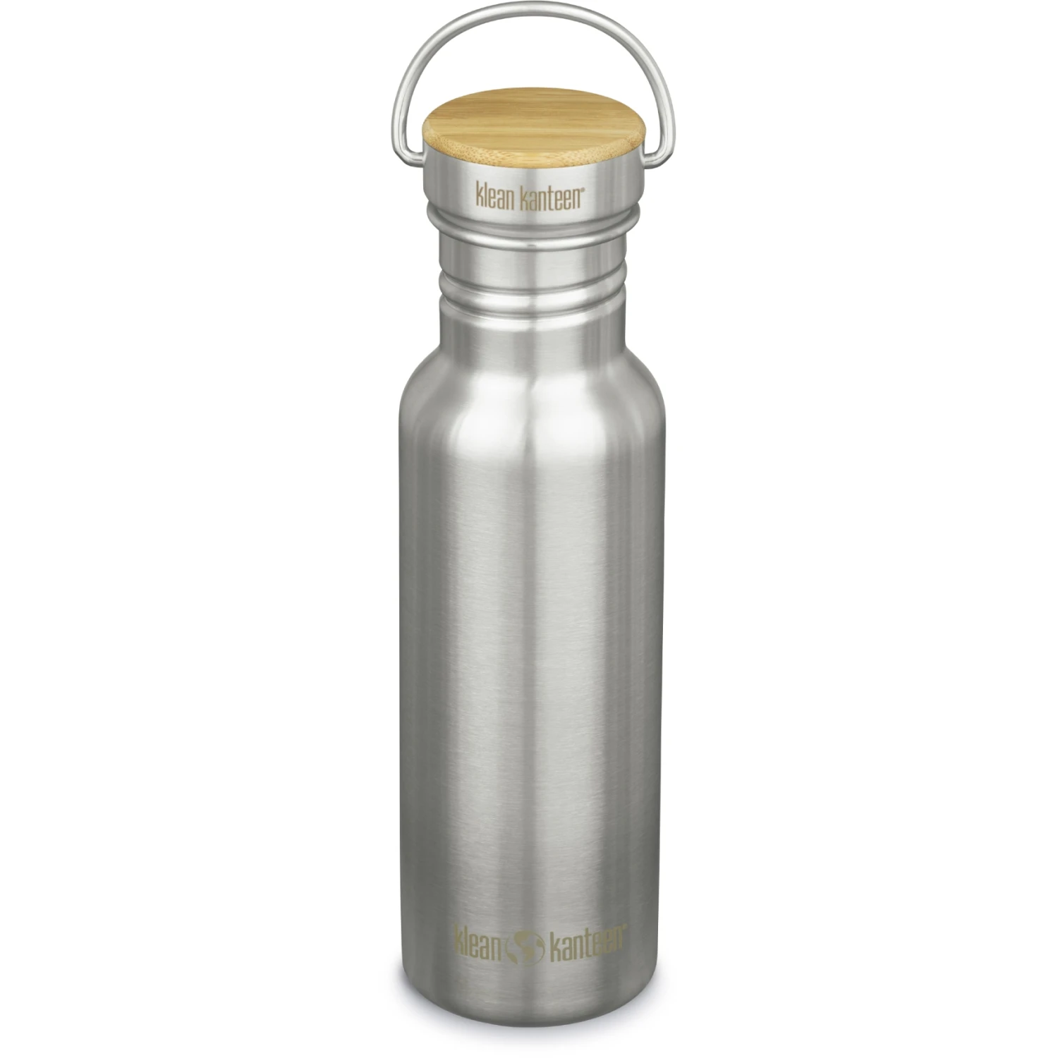 Klean Kanteen Reflect Drinkfles Met Bamboo Cap 532 Ml - Brushed Stainless 3 Klean Kanteen Reflect Drinkfles Met Bamboo Cap 532 Ml - Brushed Stainless