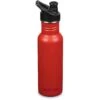 Klean Kanteen Classic Drinkfles Met Sport Cap 532 Ml - Tiger Lily -Buitenuitrusting klean kanteen classic532 sport div 10 1028218