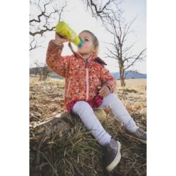 Klean Kanteen Kid Classic Waterfles + Sippy Dop - 355 Ml - Coral Strawberries -Buitenuitrusting klean kanteen kid sippy div 15 1027376