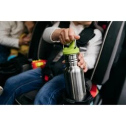 Klean Kanteen Kid Classic Waterfles + Sippy Dop - 355 Ml - Coral Strawberries -Buitenuitrusting klean kanteen kid sippy div 17 1027378