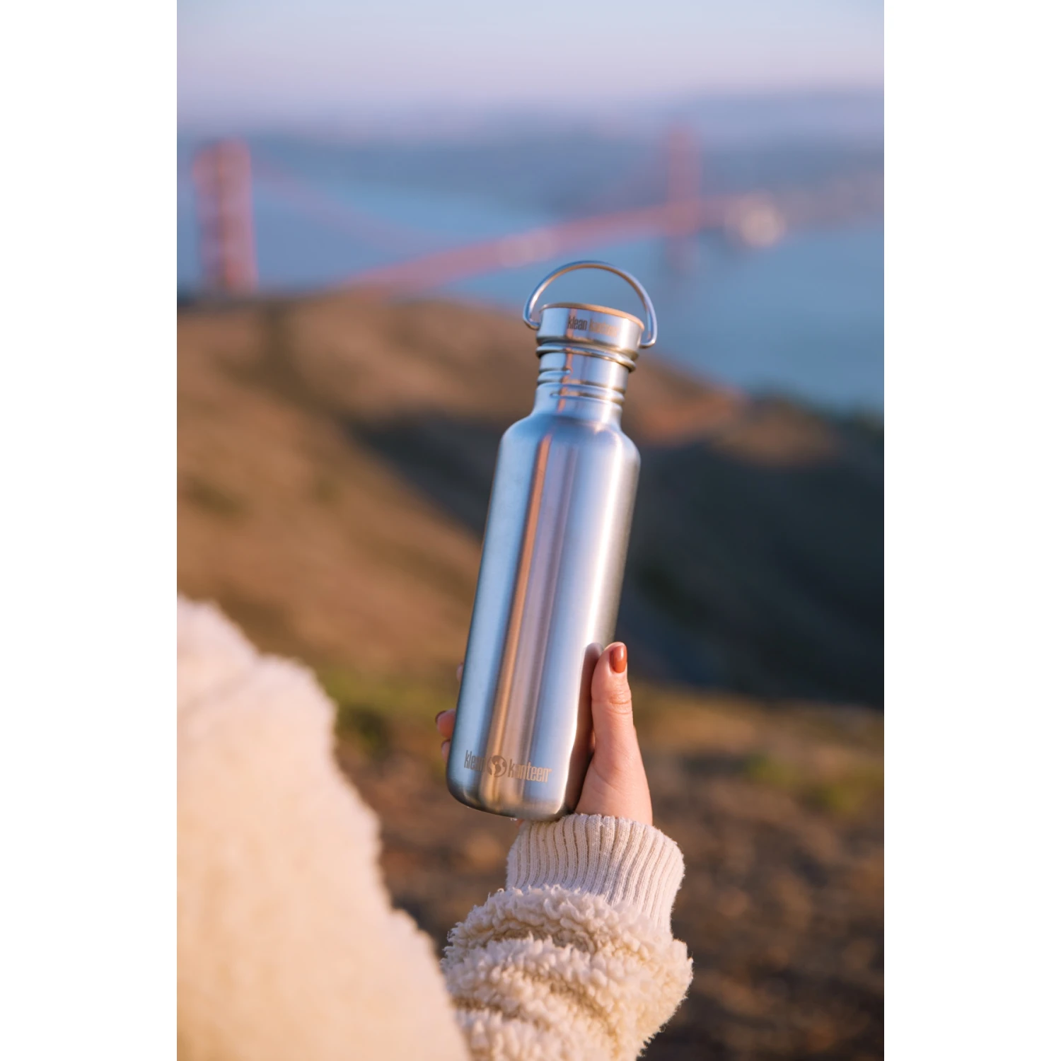 Klean Kanteen Classic Drinkfles Met Loop Cap 800 Ml - Zwart 4 Klean Kanteen Classic Drinkfles Met Loop Cap 800 Ml - Zwart - Afbeelding 2