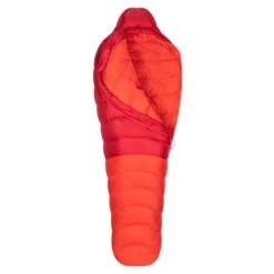 Marmot Atom Regular Slaapzak - Rits Links - Team Red/victory Red