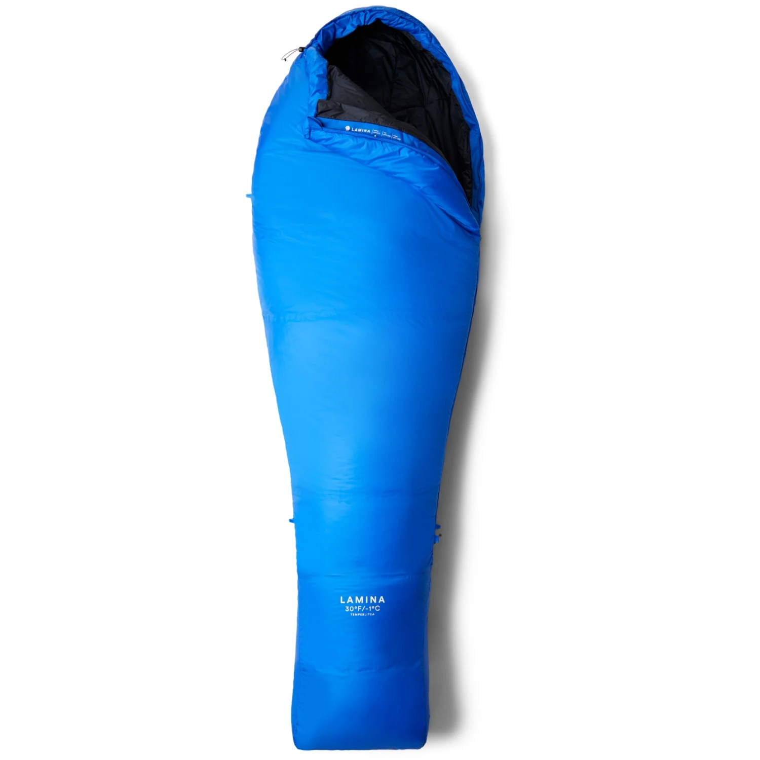 Mountain Hardwear Lamina 30F/-1C Regular Slaapzak - Rits Links - Bright Island Blue 5 Mountain Hardwear Lamina 30F/-1C Regular Slaapzak - Rits Links - Bright Island Blue - Afbeelding 3