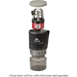 MSR WindBurner Duo - Systeem Kooktoestel - Zwart -Buitenuitrusting msr windburner duo stove system black 1 1518389