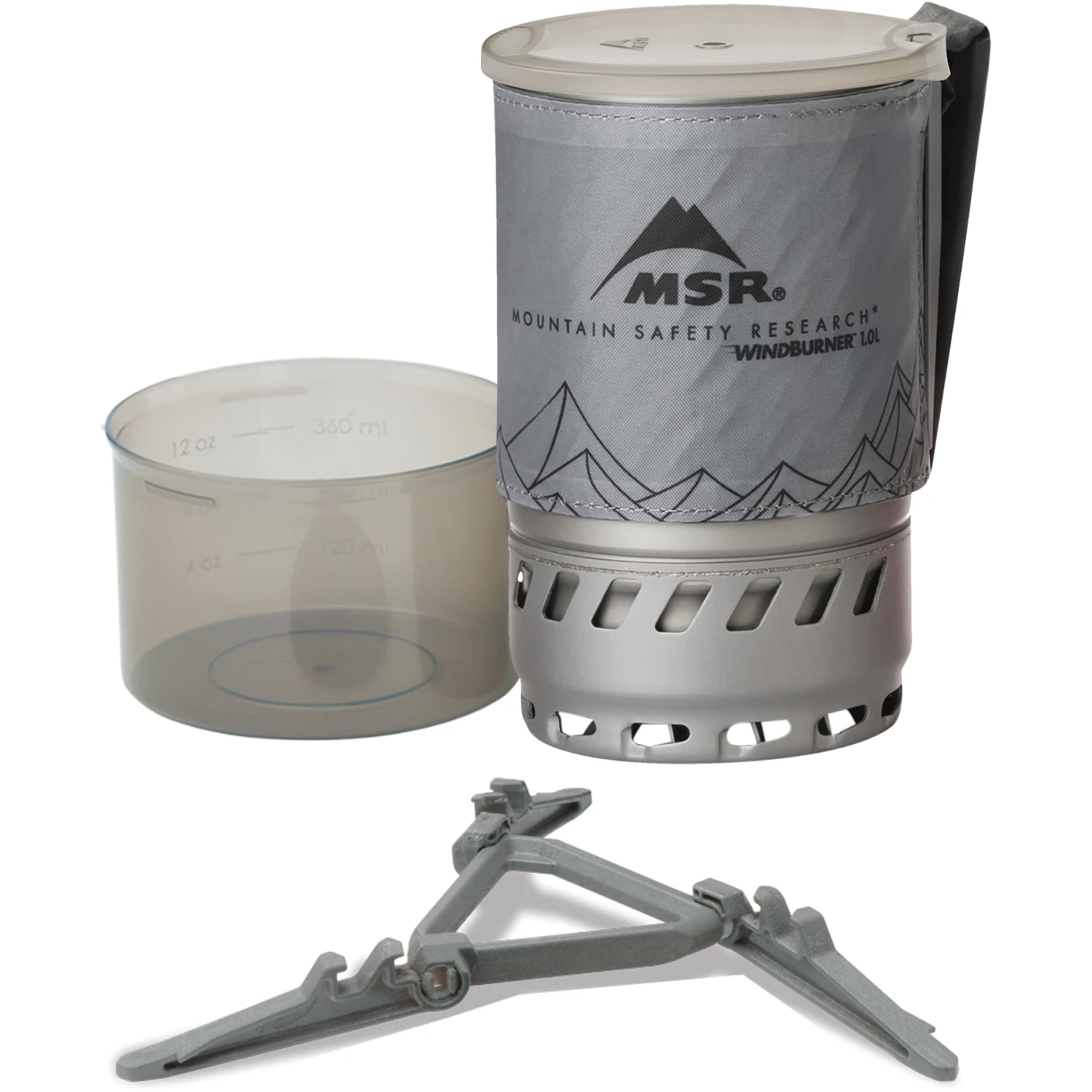 MSR WindBurner Personal Pot - 1.0 L - Gray 3 MSR WindBurner Personal Pot - 1.0 L - Gray