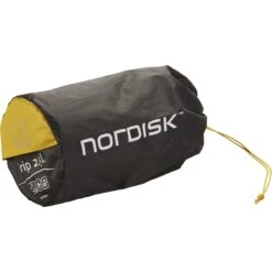 Nordisk Grip 2.5 Zelfopblazende Isolatiemat Large - Mustard Yellow/black -Buitenuitrusting nordisk grip 2 987993