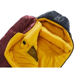 Nordisk Oscar -10° Mummy L Sleeping Bag - Rio Red/Mustard Yellow/Black -Buitenuitrusting oscar minus 10 mummy nordisk sleeping bag 13 836675