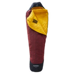 Nordisk Oscar -10° Mummy L Sleeping Bag - Rio Red/Mustard Yellow/Black -Buitenuitrusting oscar minus 10 mummy nordisk sleeping bag 15 836677