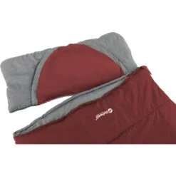 Outwell Contour Lux Slaapzak - Rits Links - Rood -Buitenuitrusting outwell contour lux sleeping bag 230367 rot 1 1373247