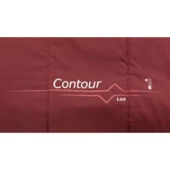 Outwell Contour Lux Slaapzak - Rits Links - Rood -Buitenuitrusting outwell contour lux sleeping bag 230367 rot 12 1373254