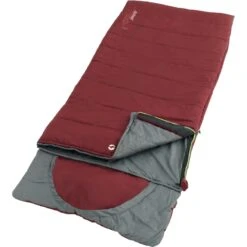 Outwell Contour Lux Slaapzak - Rits Rechts - Rood -Buitenuitrusting outwell contour lux sleeping bag rot 1 1373209