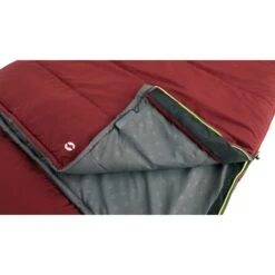 Outwell Contour Lux Slaapzak - Rits Rechts - Rood -Buitenuitrusting outwell contour lux sleeping bag rot 14 1373222