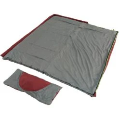 Outwell Contour Lux Slaapzak - Rits Links - Rood -Buitenuitrusting outwell contour lux sleeping bag rot 7 1373215