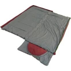 Outwell Contour Lux Slaapzak - Rits Rechts - Rood -Buitenuitrusting outwell contour lux sleeping bag rot 8 1373216 1