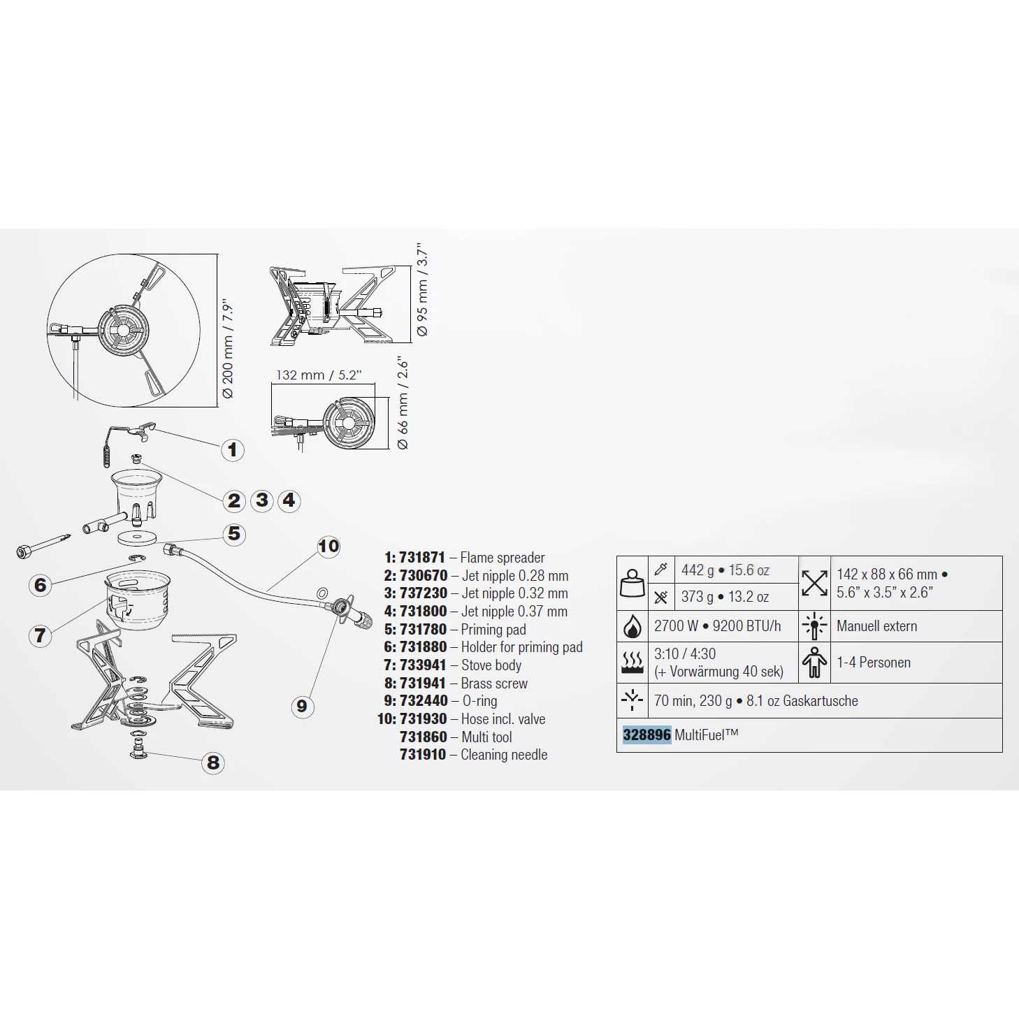 Primus MultiFuel III Koker - . 5 Primus MultiFuel III Koker - . - Afbeelding 3