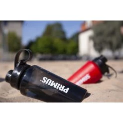 Primus TrailBottle 0.6L Tritan Drinkfles - Zwart -Buitenuitrusting primus trailbottle 06l tritan bottle 11 1468655