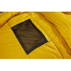 Nordisk Puk -2 Curve M Sleeping Bag - True Navy/mustard Yellow/black -Buitenuitrusting puk minus 2 110338 110339 110340 nordisk curve shape sleeping bag truenavy 10 991834