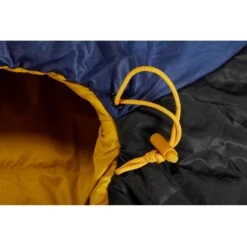 Nordisk Puk -2 Curve M Sleeping Bag - True Navy/mustard Yellow/black -Buitenuitrusting puk minus 2 110338 110339 110340 nordisk curve shape sleeping bag truenavy 7 991831