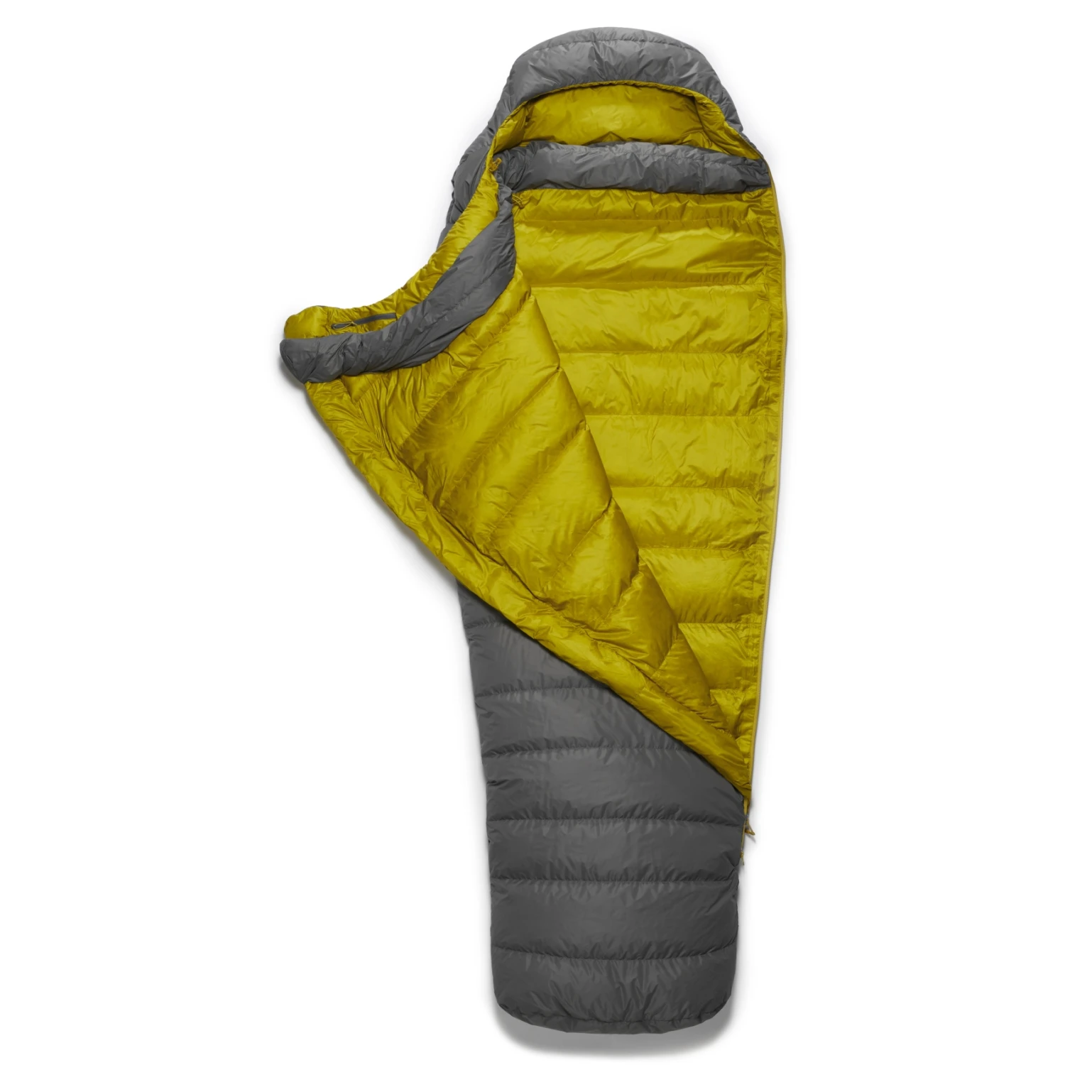 Rab Ascent Pro 400 Donzen Slaapzak - Rits Links - Granite 6 Rab Ascent Pro 400 Donzen Slaapzak - Rits Links - Granite - Afbeelding 4