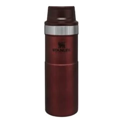 Stanley Classic Trigger-Action Travel Thermobeker 0.47 Liter - Wine Red -Buitenuitrusting stanley 667805 stanley classic trigger mug 047l red b 852997