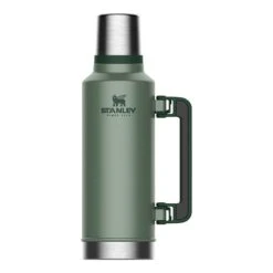 Stanley Classic Legendary Isoleerfles - 1.9 Liter - Hammertone Green -Buitenuitrusting stanley 668100 stanley classic bottle 19l green b 851208