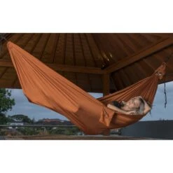 Ticket To The Moon Home Line 420 Hangmat - Terracotta Orange -Buitenuitrusting ticket to the moon home hammock line 420 terracotta orange 3 1452066