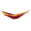 Ticket To The Moon Travel Hammock - Original - Burgundy / Dark Yellow -Buitenuitrusting ticket to the moon travel hammock king size burgundy dark yellow 1 1209467