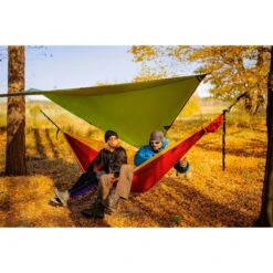 Ticket To The Moon Travel Hammock - Original - Burgundy / Dark Yellow -Buitenuitrusting ticket to the moon travel hammock king size burgundy dark yellow 4 1209470