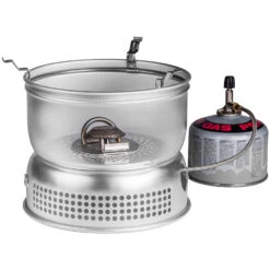Trangia Storm Cooker 25-1 UL - Stove With Gas Burner -Buitenuitrusting trangia stormcooker gasburner example 839956