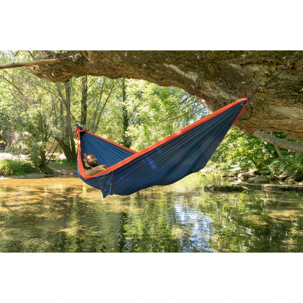 Ticket To The Moon Travel Hammock - King Size - Royal Blue - Orange 7 Ticket To The Moon Travel Hammock - King Size - Royal Blue - Orange - Afbeelding 5