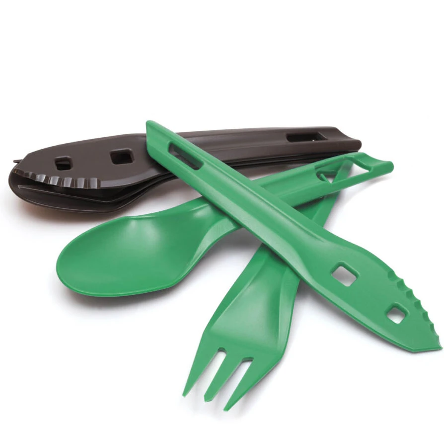 Wildo OCY's Extendable Outdoor Cutlery Set - Bestek - Dark Grey 4 Wildo OCY's Extendable Outdoor Cutlery Set - Bestek - Dark Grey - Afbeelding 2