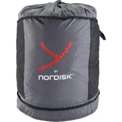Y By Nordisk Kiby Reisdeken - Coal Grey/black -Buitenuitrusting y by nordisk kiby packable down travel blanket coal grey black 1 990056